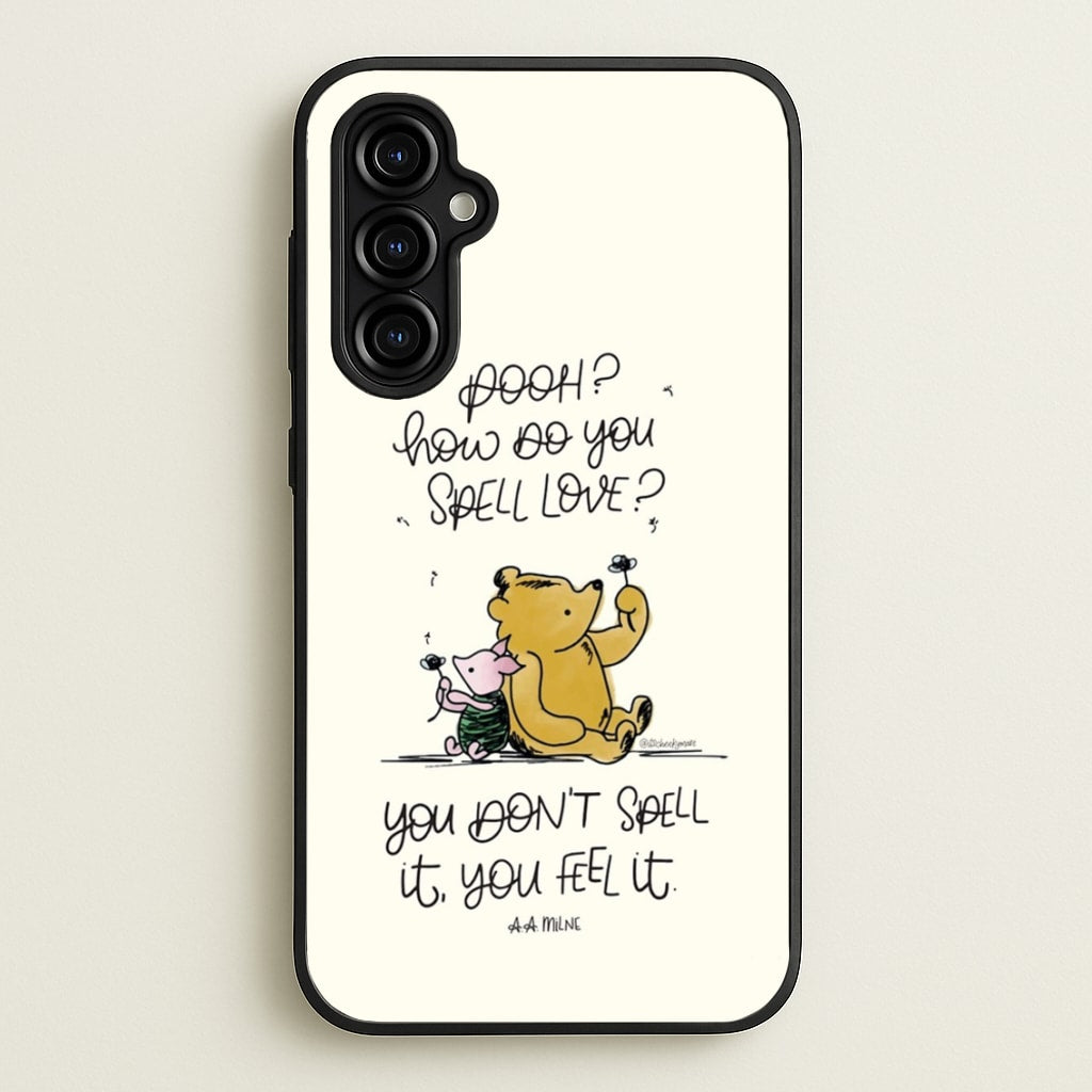 A Tale Of Love - Winnie  - Disney Phone Case for Galaxy A54