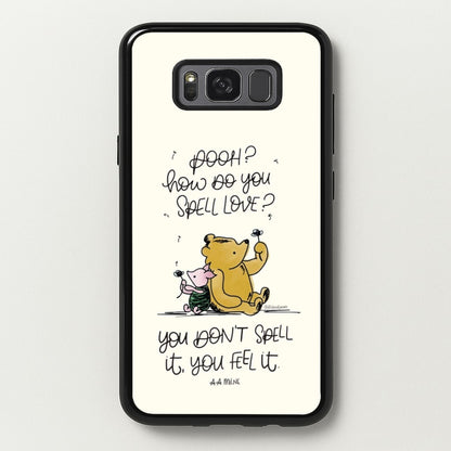 A Tale Of Love - Winnie  - Disney Phone Case for Galaxy S8 Plus