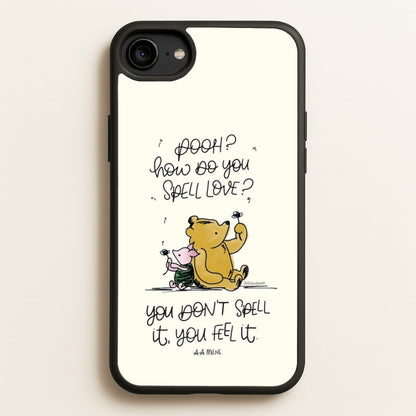 A Tale Of Love - Winnie  - Disney Phone Case for iPhone 6 / 7 / 8 / SE