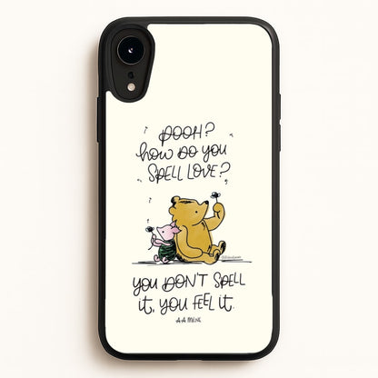 A Tale Of Love - Winnie  - Disney Phone Case for iPhone XR