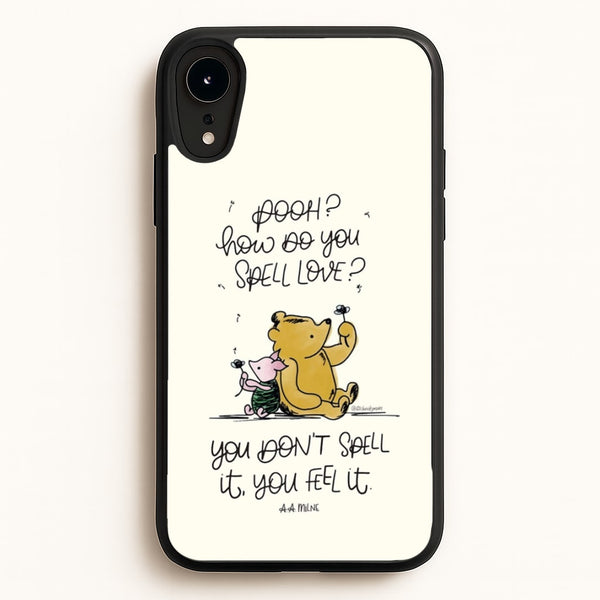 A Tale Of Love - Winnie  - Disney Phone Case for iPhone XR