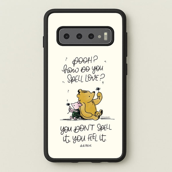 A Tale Of Love - Winnie  - Disney Phone Case for Galaxy S10 Plus