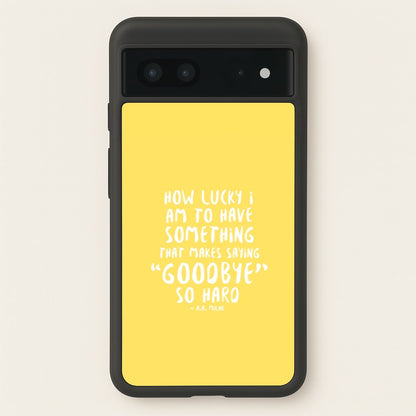 How Lucky I Am - Winnie  - Disney Phone Case for Google Pixel 7