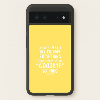 How Lucky I Am - Winnie  - Disney Phone Case for Google Pixel 6