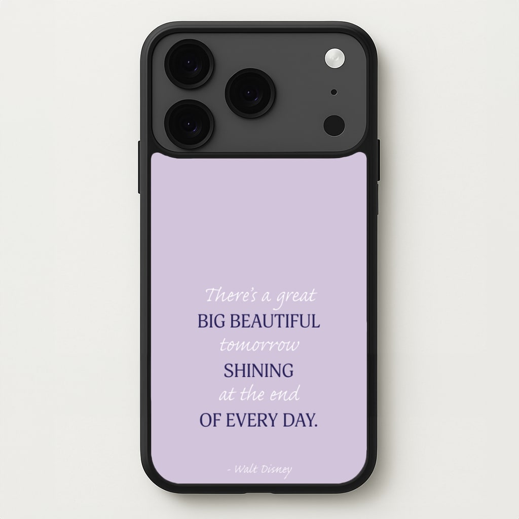 Great Big Beautiful Tomorrow Phone Case for iPhone 17 Pro