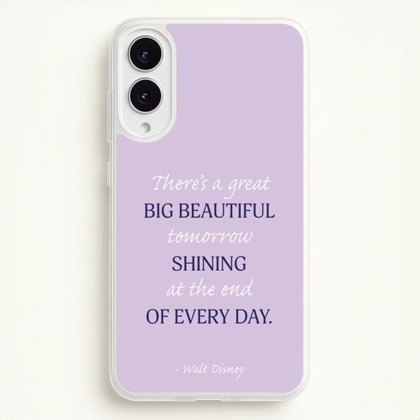 Great Big Beautiful Tomorrow  - Disney Phone Case for Galaxy S25 Edge