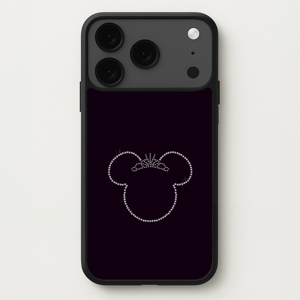 Diamond Mouse Phone Case for iPhone 17 Pro