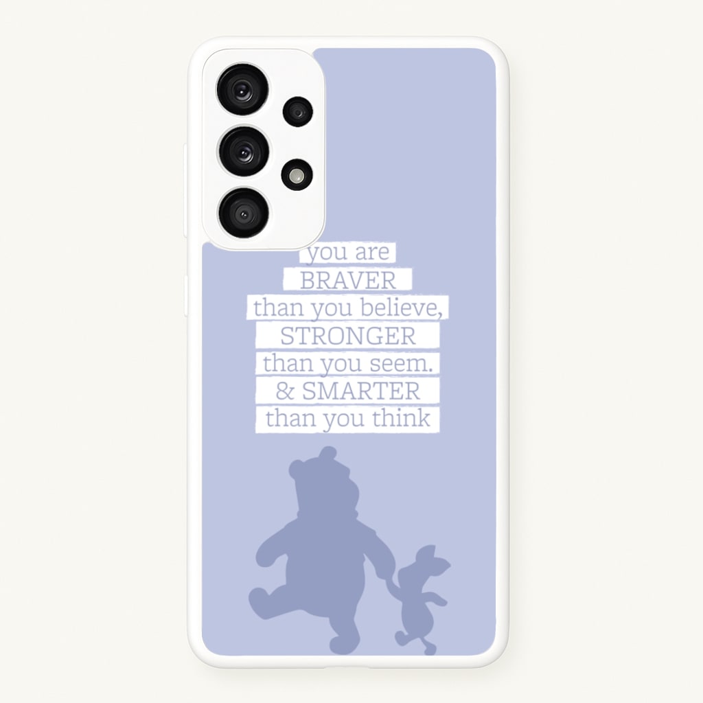 Braver, Stronger, Smarter  - Disney Phone Case for Galaxy A33