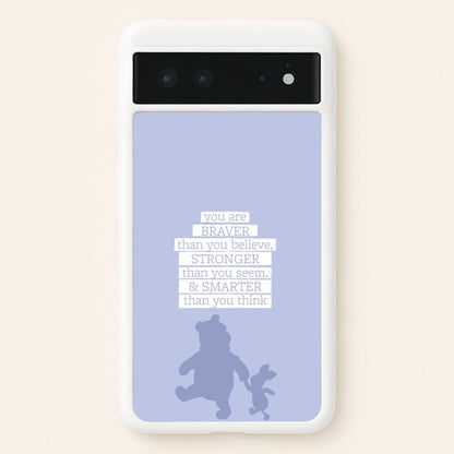 Braver, Stronger, Smarter  - Disney Phone Case for Google Pixel 6