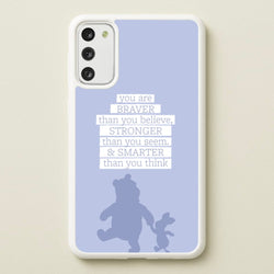 Braver, Stronger, Smarter  - Disney Phone Case for Galaxy S20