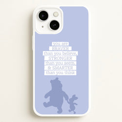 Braver, Stronger, Smarter  - Disney Phone Case for iPhone 13
