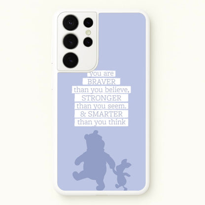 Braver, Stronger, Smarter  - Disney Phone Case for Galaxy S21 Ultra