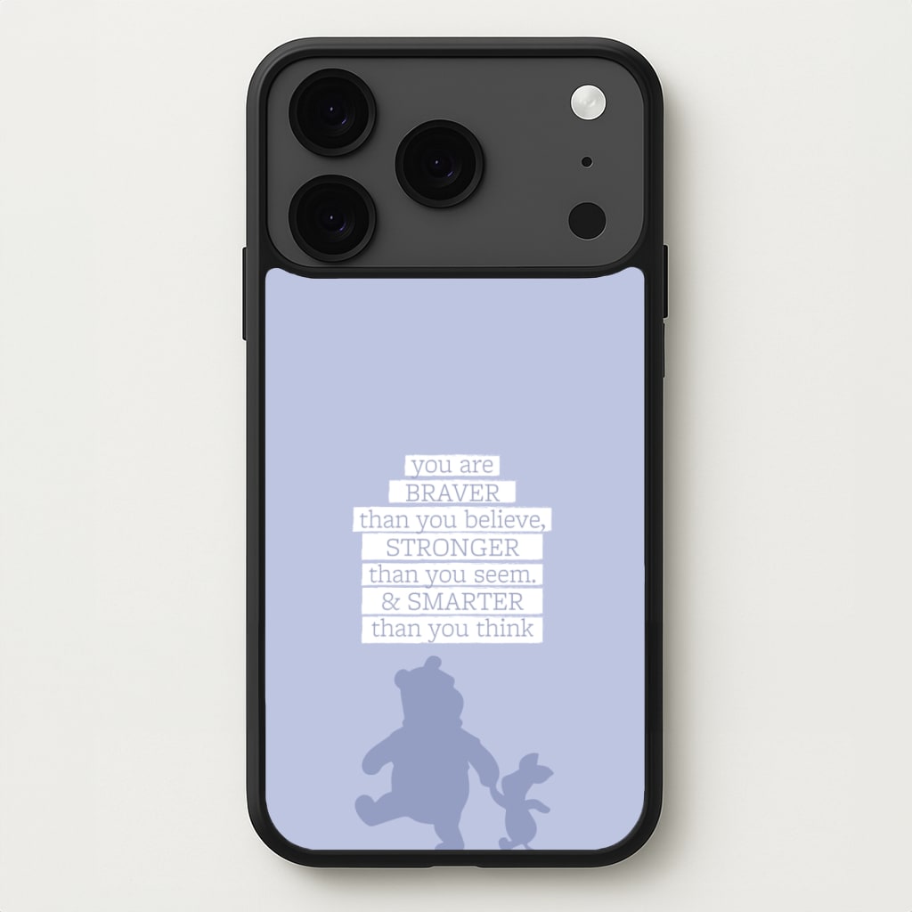 Braver, Stronger, Smarter Phone Case for iPhone 17 Pro