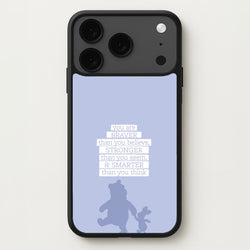 Braver, Stronger, Smarter Phone Case for iPhone 17 Pro