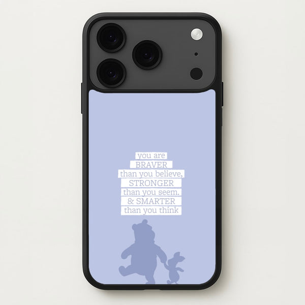 Braver, Stronger, Smarter Phone Case for iPhone 17 Pro