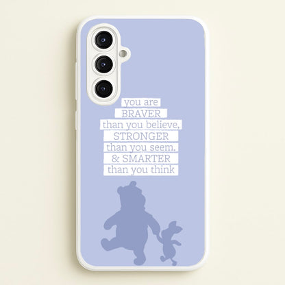 Braver, Stronger, Smarter  - Disney Phone Case for Galaxy A16
