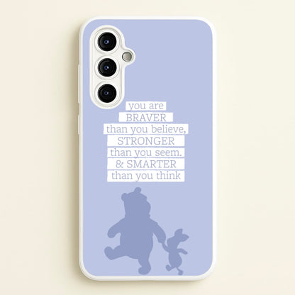 Braver, Stronger, Smarter  - Disney Phone Case for Galaxy A54