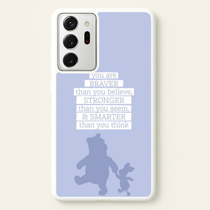 Braver, Stronger, Smarter  - Disney Phone Case for Galaxy Note 20 Ultra