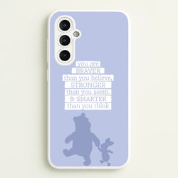 Braver, Stronger, Smarter  - Disney Phone Case for Galaxy A14