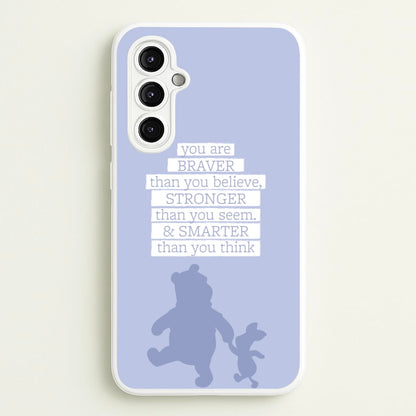 Braver, Stronger, Smarter  - Disney Phone Case for Galaxy A14