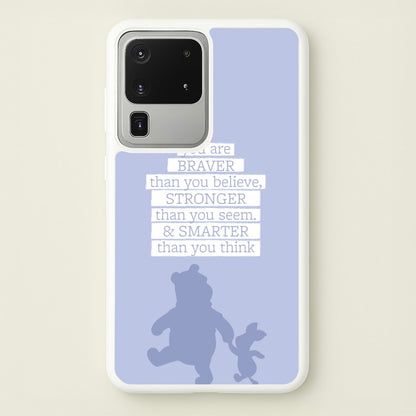 Braver, Stronger, Smarter  - Disney Phone Case for Galaxy S20 Ultra