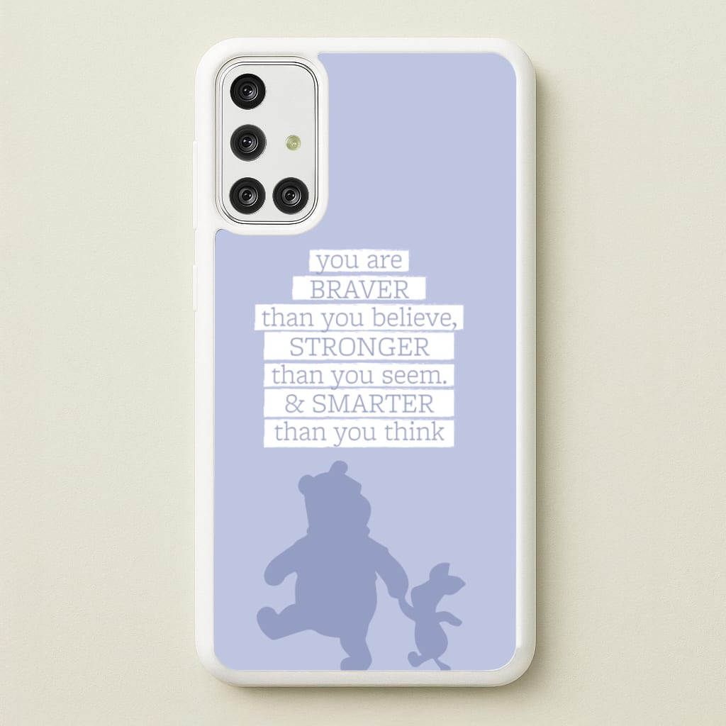 Braver, Stronger, Smarter  - Disney Phone Case for Galaxy A71