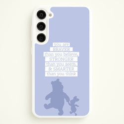 Braver, Stronger, Smarter  - Disney Phone Case for Galaxy S23 Plus