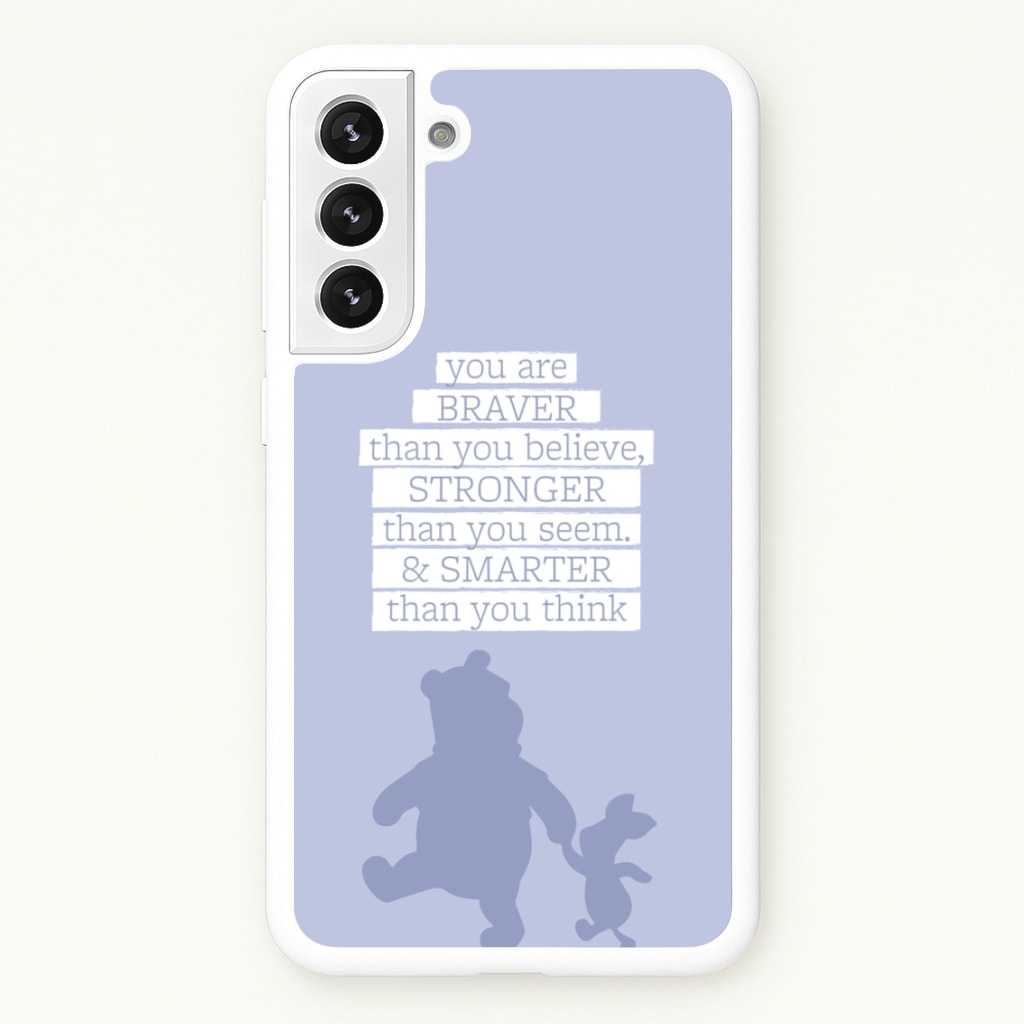 Braver, Stronger, Smarter  - Disney Phone Case for Galaxy S21FE