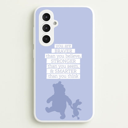 Braver, Stronger, Smarter  - Disney Phone Case for Galaxy S23FE