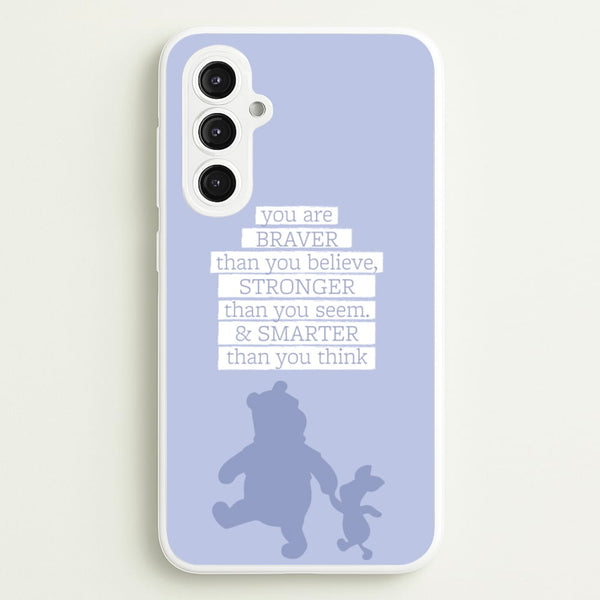 Braver, Stronger, Smarter  - Disney Phone Case for Galaxy S23FE