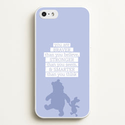 Braver, Stronger, Smarter  - Disney Phone Case for iPhone 5 / 5s / SE 2016