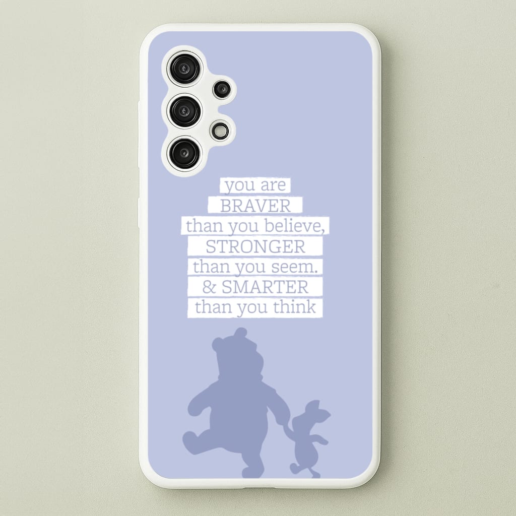 Braver, Stronger, Smarter  - Disney Phone Case for Galaxy A13