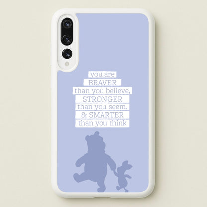 Braver, Stronger, Smarter  - Disney Phone Case for Huawei P20 Pro