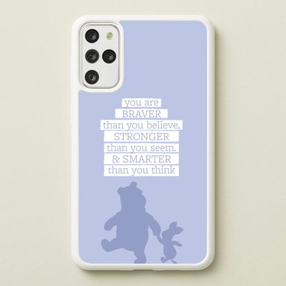 Braver, Stronger, Smarter  - Disney Phone Case for Galaxy S20 Plus