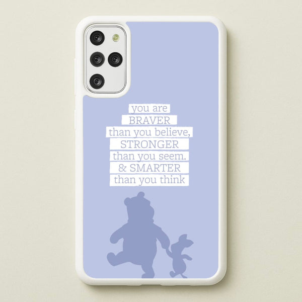 Braver, Stronger, Smarter  - Disney Phone Case for Galaxy S20 Plus