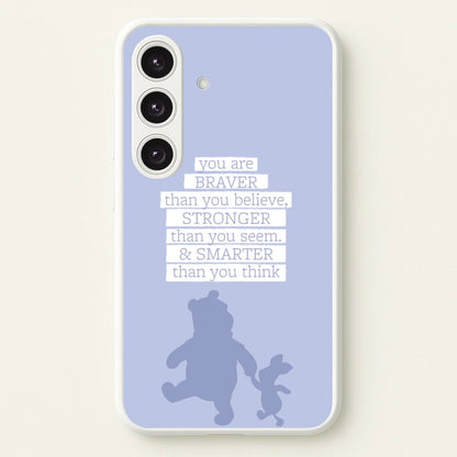 Braver, Stronger, Smarter  - Disney Phone Case for Galaxy S25