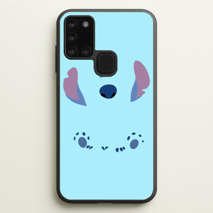 Alien Blue  - Disney Phone Case for Galaxy A21s