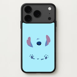 Alien Blue Phone Case for iPhone 17 Pro