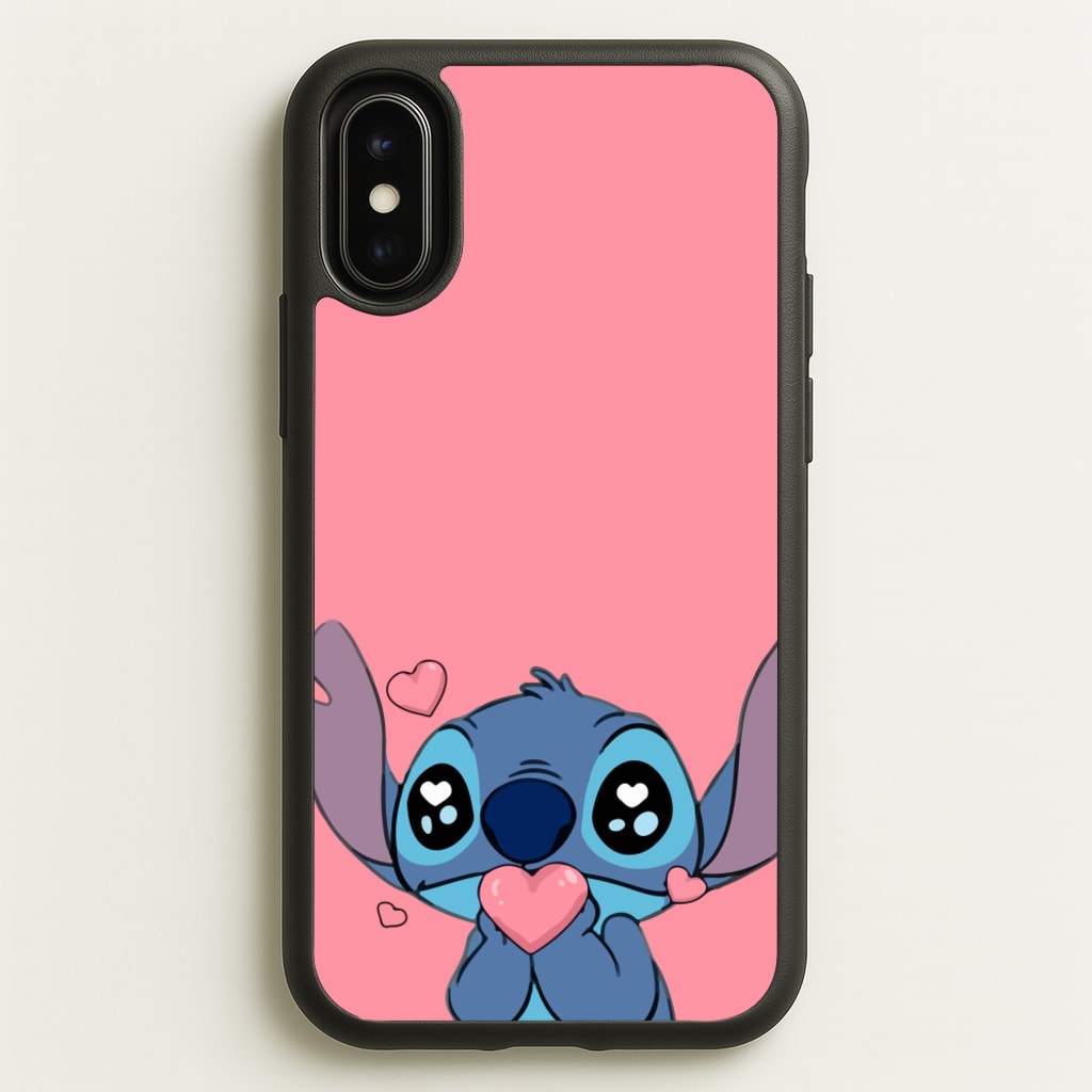 Cute Alien Blue  - Disney Phone Case for iPhone X / XS