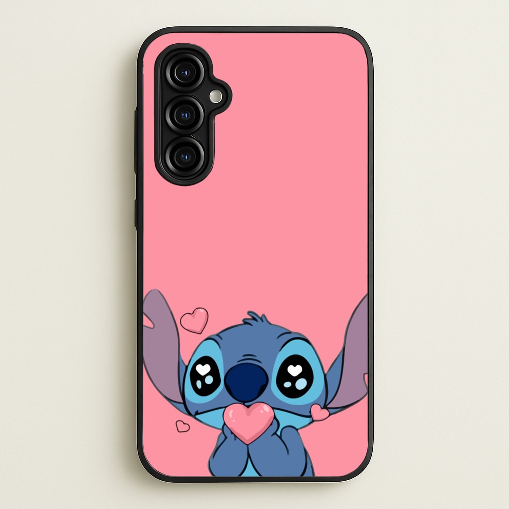 Cute Alien Blue  - Disney Phone Case for Galaxy A54