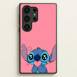 Cute Alien Blue  - Disney Phone Case for Galaxy S25 Ultra