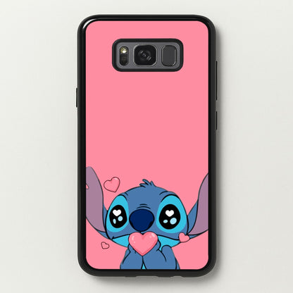 Cute Alien Blue  - Disney Phone Case for Galaxy S8 Plus