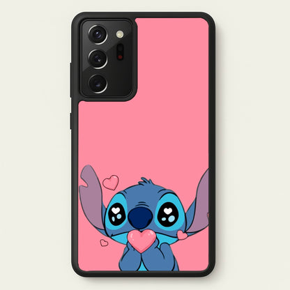Cute Alien Blue  - Disney Phone Case for Galaxy Note 20 Ultra