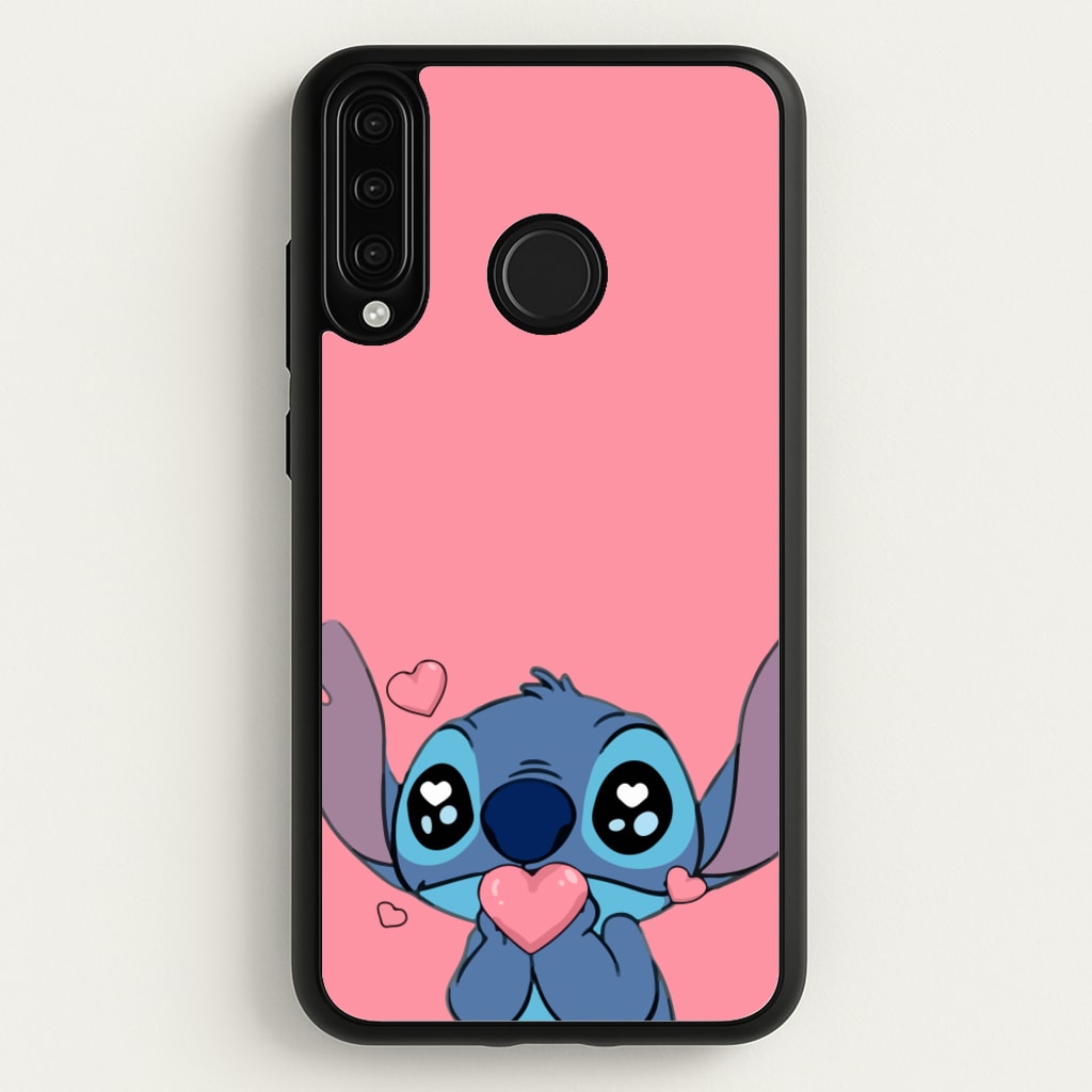 Cute Alien Blue  - Disney Phone Case for Huawei P30 Lite