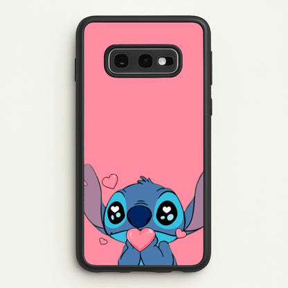 Cute Alien Blue  - Disney Phone Case for Galaxy S10e