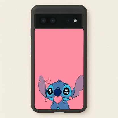 Cute Alien Blue  - Disney Phone Case for Google Pixel 7