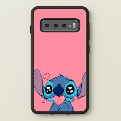 Cute Alien Blue  - Disney Phone Case for Galaxy S10 Plus