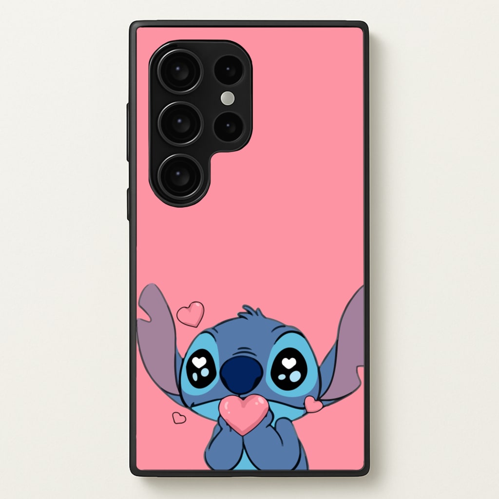 Cute Alien Blue  - Disney Phone Case for Galaxy S24 Ultra