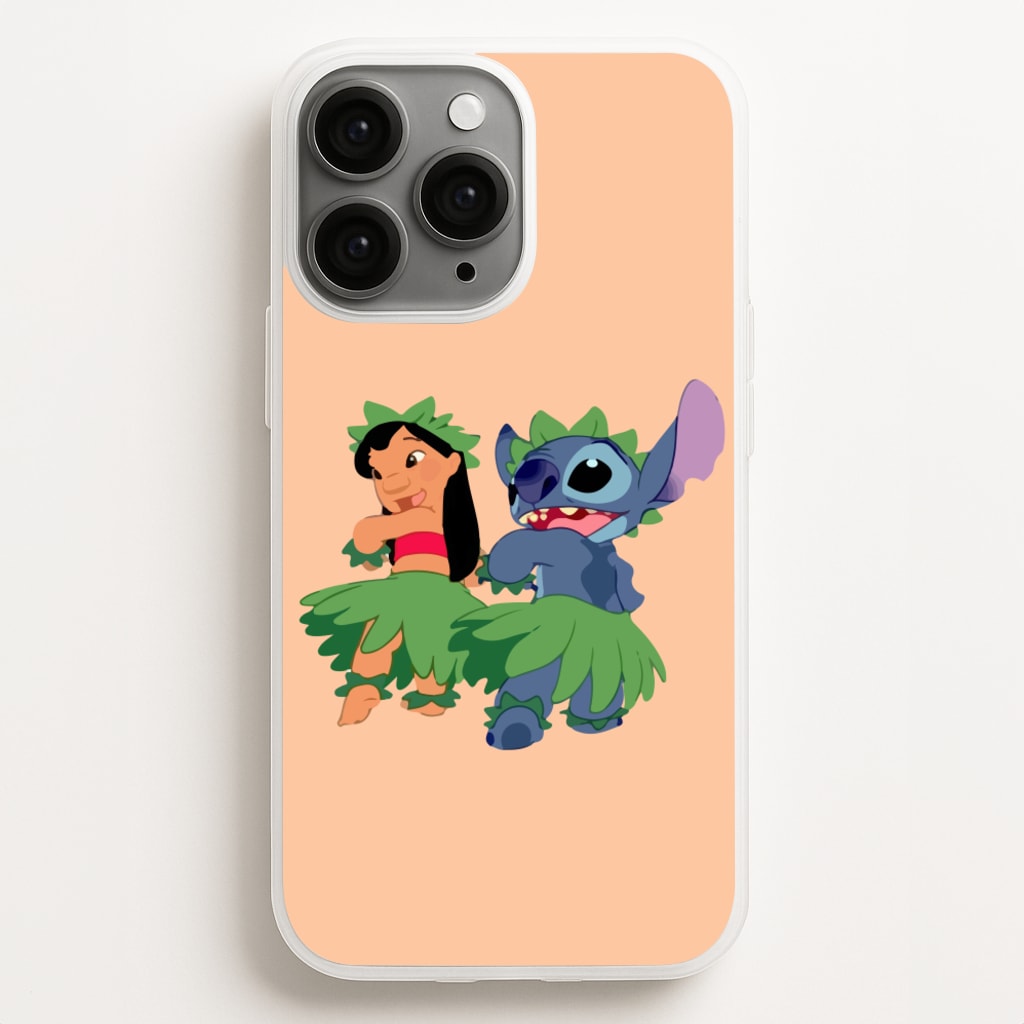 Lilo And Alien Blue Hoola Phone Case