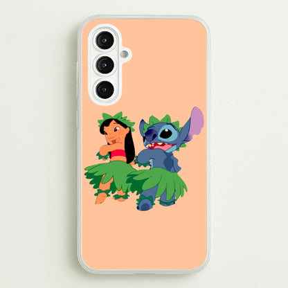 Lilo And Alien Blue Hoola  -  Phone Case for Galaxy A16